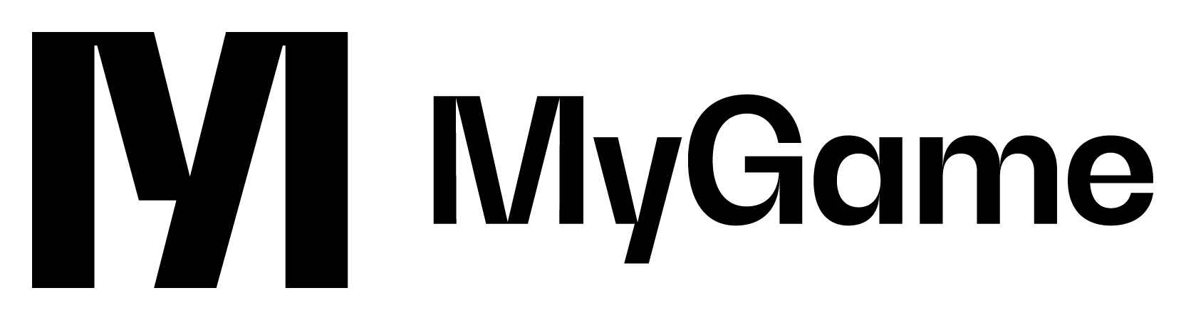MyGame Logo Horizontal Black slim